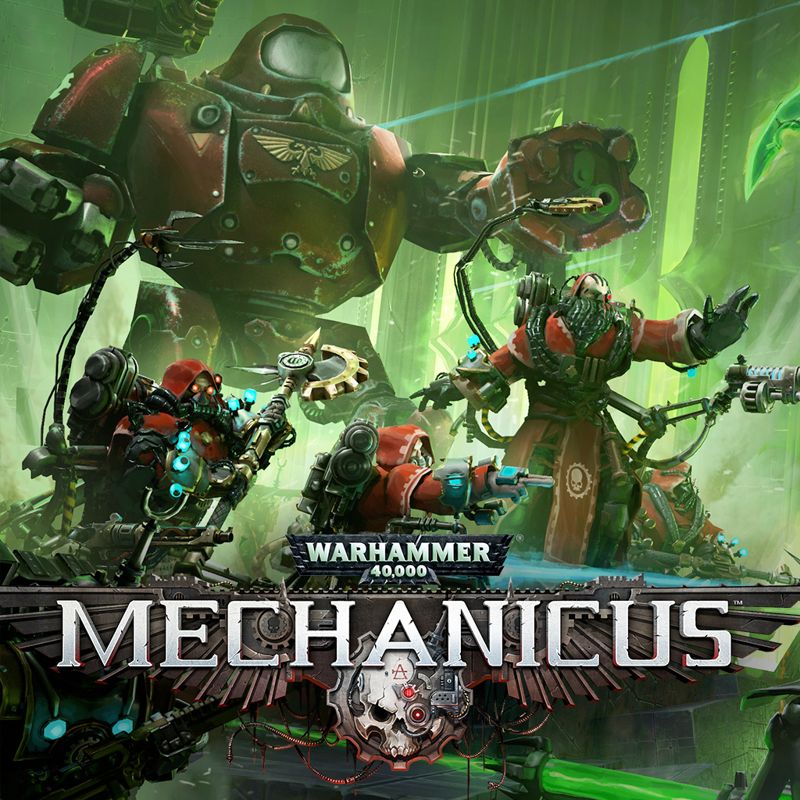 Warhammer 40000 Mechanicus box art for Playstation 4